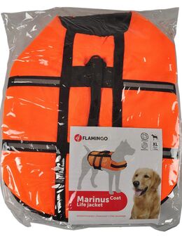 Flamingo Schwimmweste, orange - Größe XL: ca. 45 cm Rückenlänge