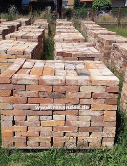 alte Backsteine Klinkersteine aus Rückbau Reichsformatziegel Ziegel für Gartenmauer Ruinenmauer - Herrnhut Rennersdorf