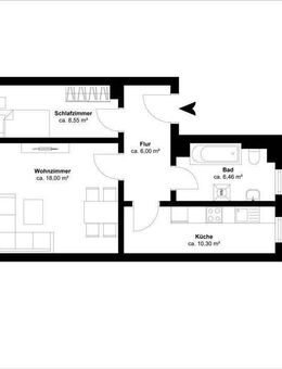 +++ 2-Raum-Wohnung in Leipzig / Stötteritz +++ WG geeignet +++ TOP saniert - Leipzig