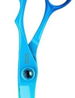 OLIVIA GARDEN Haarschere PowerCut Rainbow Blue 5,5 Zoll