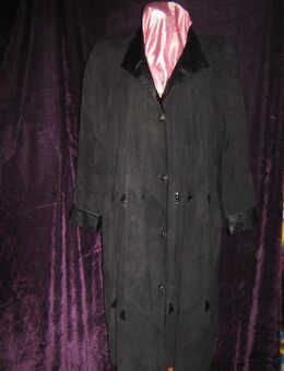 NEUw * Edel * ausgefallen * Original Granny VINTAGE * Boho * Echt- Leder * Mantel "Melchinger" Gr. 40- 42/ M * schwarz * Gothic * - Riedlingen Zentrum