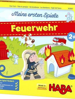 Haba Spiel Meine ersten Spiele - Feuerwehr, Made in Germany