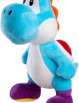 SIMBA Kuscheltier Super Mario - Yoshi Plüsch blau, 20 cm