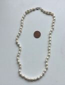 Damen Halskette Perlmutt mit 925er Sterling Silber Verschluss in 36043