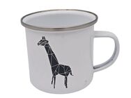 Emaille Tasse mit Bild Origami Giraffe - Wetter (Ruhr)