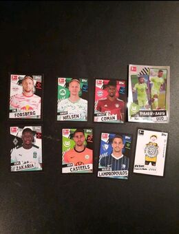 8 Einzel-Sticker Topps Bundeliga Sticker 21/22 2021/2022 - Essen