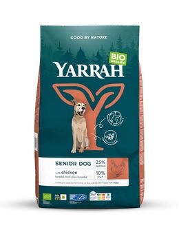 Yarrah Bio Senior mit Bio Huhn - Sparpaket: 2 x 10 kg