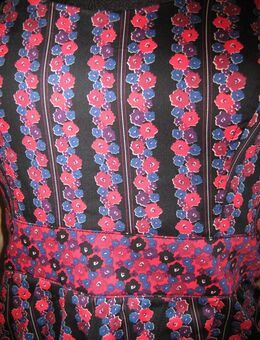 NEU * Romantik * Blumen * Blüten * Petit * Mille- Fleurs * Cocktail * Ausgeh * Bustier * Mini- Kleid "ZARA" Gr. 34- 36/ XS- S * blau * rot * - Riedlingen
