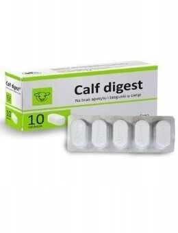 Calf Digest Sano Tabletten gegen Durchfall bei Kälbern 10 Stk Set244365 - Ingolstadt