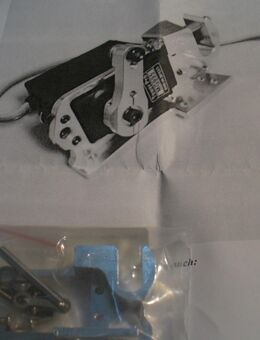 Schleppkuplung für RC-Segelflugzeug aus dem vollen Alublock gefräst - Rheda-Wiedenbrück