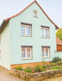 LANDLEBEN PUR! Immobilie mit Scheune und schönem Garten - Sondershausen