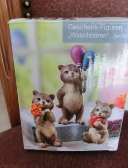 Deko-Figuren Waschbären/ 3er-Set/ NEUwertig - Duisburg