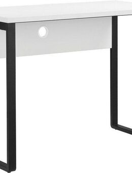 Places of Style Schreibtisch Moid, Computertisch, Kabeldurchlass, Metallkufen, Breite 100 cm
