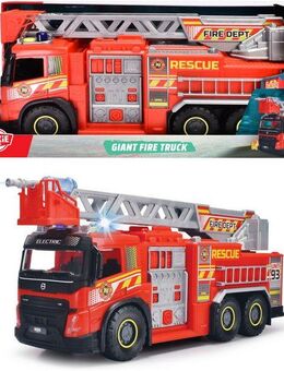 Dickie Toys Spielzeug-Feuerwehr Giant Fire Truck, mit Licht und Sound