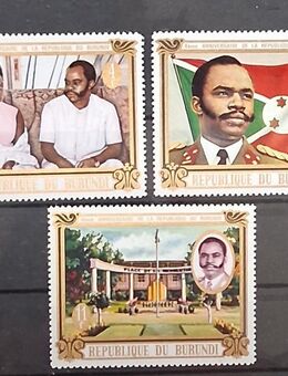 Burundi 1970 Michael Micombero Satz komplett postfrisch gezähnt - Görlitz