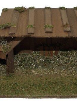 Alfred Kolbe Krippe Krippenstall, für 9 cm Figuren