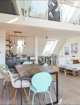 Maisonette Wohnung mit Dachterrasse und Blick über die Stadt - München