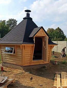Grillkota NEU KOTA Grillhütte 9.2m² konisch Luxusgrill Kiefer - Rietberg