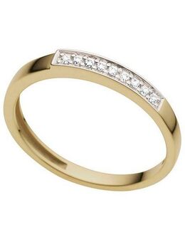 Firetti Diamantring Schmuck Geschenk Gold 333 Damenring Goldring Diamant, mit Brillanten