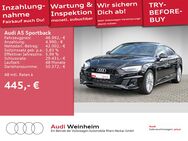 Audi A5, Sportback 40 TFSI S line quattro Black Paket VC, Jahr 2024 - Weinheim