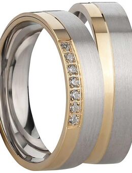 Partnerringe aus 925er Silber SR992-SR993 - Aholming