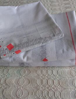 Vintage - Bettwäsche, 4tlg., Marke Irisette, Linon, 80/80,135/200 - Hamburg