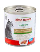 6 x 280 g Almo Nature HFC Natural zum Sonderpreis! - Huhn mit Garnelen in 00000