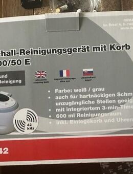 Ultraschall-Reinigungsgerät - Stuttgart