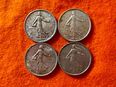 4 x 5 Francs Silbermünzen 1960 1962 1963 1964 Säerin Semeuse in 68199