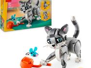 LEGO® Graue Katze (31163), LEGO Creator Konstruktionsspielsteine, (407 St), Made in Europe