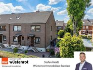 Top Reihenendhaus mit idyllischem Garten und Garage - Bremen