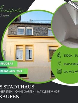 ***Kompaktes Stadthaus in Idar-Oberstein, mittlere Höhenlage, zu verkaufen!*** - Idar-Oberstein