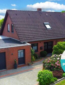 ** PROVISIONSFREI ** Einfamilienhaus mit Gartenidylle und großzügiger Nutzfläche in Löningen - Löningen