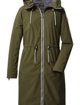 G.I.G.A. DX by killtec Funktionsmantel GS 34 WMN CT Wasserabweisender Mantel mit verstellbarer Taille und Kapuze