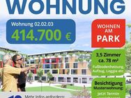 B.02.03 Wohnen am Park, 3,5 Zi., Stadtmitte Bad Dürrheim - Bad Dürrheim