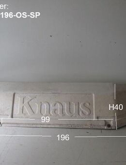 Knaus Azur Wohnwagen Gaskastendeckel gebraucht ca 196cm ohne Schlüssel - Sonderpreis - zB Azur 475 BJ84 - Schotten Zentrum