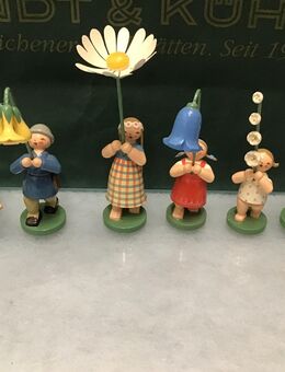 Wendt & Kühn guterhaltener Satz 6 Frühlingskinder Erzgebirge - Meerbusch