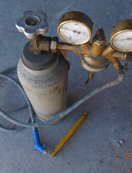 Pressluftflasche 5 Liter mit Druckminderer - München Maxvorstadt