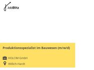 Produktionsspezialist im Bauwesen (m/w/d) - Willich Zentrum