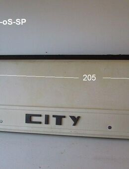 Bürstner Wohnwagen 530er Gaskastendeckel gebraucht 205 x 68 cm Sonderpreis (ohne Schlüssel) CITY - Bugfrontdeckel / Bugklappe / Gasklappe / Flaschenkastendeckel / Flaschenkastenabdeckung - Schotten Zentrum