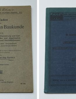 2 Bücher für das Bauhandwerk - 1906 / 1912 - Bremerhaven