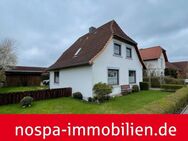 Einfamilienhaus mit Doppelcarport, Stellplatz und Garten - Tarp