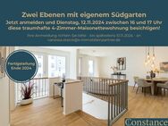 CONSTANCE: Familienfreundliches Wohnen auf zwei Ebenen mit einem Süd-Garten zum Entspannen - Bonn