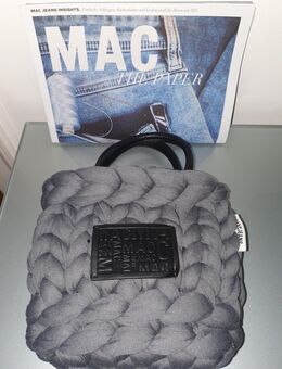Neu! Exklusive Mac Jeans Handtasche Tasche Grobstrick Zopfmuster Ungetragen! TOP! - München