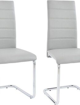 INOSIGN Freischwinger Adora (Set, 4 St), (2 oder 4 Stück) Bezug in Kunstleder, verchromtes Metallgestell