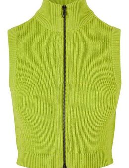 URBAN CLASSICS Steppweste Urban Classics Damen Ladies Short Knit Vest
