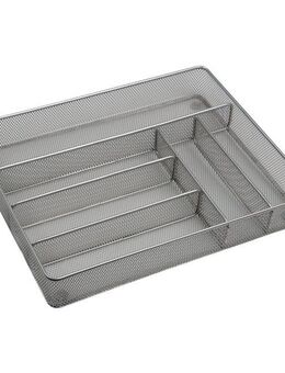 KESPER® Besteckeinsatz Besteckkasten mit 6 Fächern aus Metall (1 St), Organizer mit durchdachter Fächeraufteilung