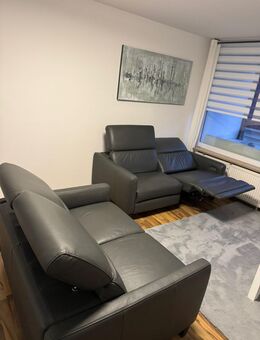 Zweiteilige Ledersofas mit Relaxfunktion - Bremen