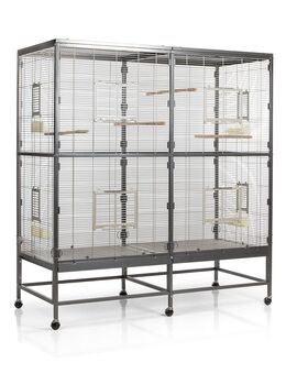 Innenvoliere Montana Paradiso 150 - L 150 x B 65 x H 161 cm (2 Pakete*)