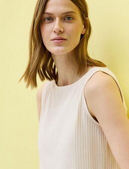 CECIL Ripptanktop mit U-Boot Ausschnitt